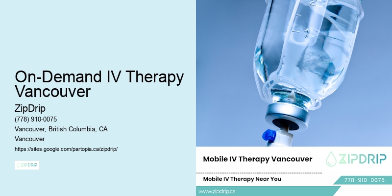 On-Demand IV Therapy Vancouver