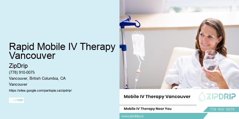 Rapid Mobile IV Therapy Vancouver