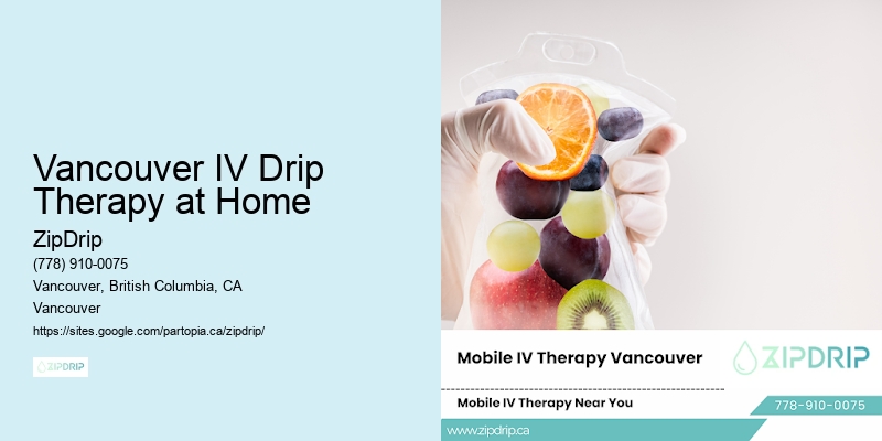 Vancouver IV Drip Therapy at Home