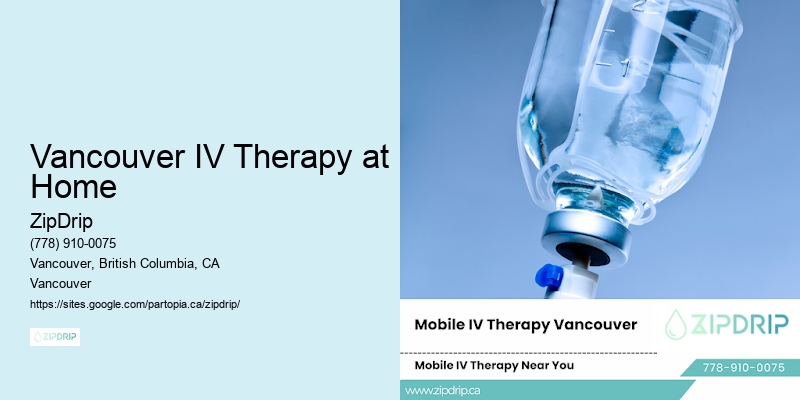 Vancouver IV Therapy at Home