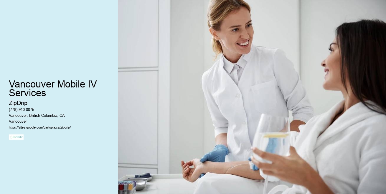 IV Therapy for Detoxification Vancouver Mobile IV Services
