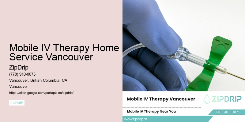 Mobile IV Therapy Home Service Vancouver