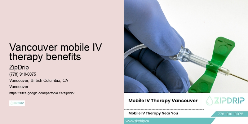 Vancouver mobile IV therapy benefits