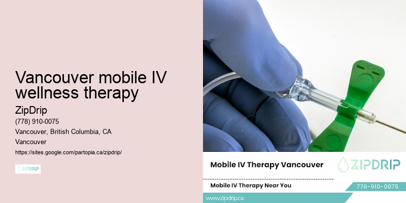 Vancouver mobile IV wellness therapy