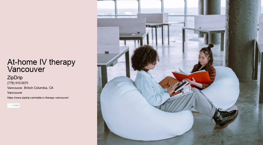 Vancouver's mobile IV therapy specialists