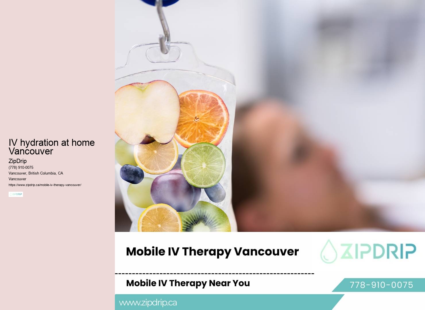 Vancouver Mobile IV Wellness