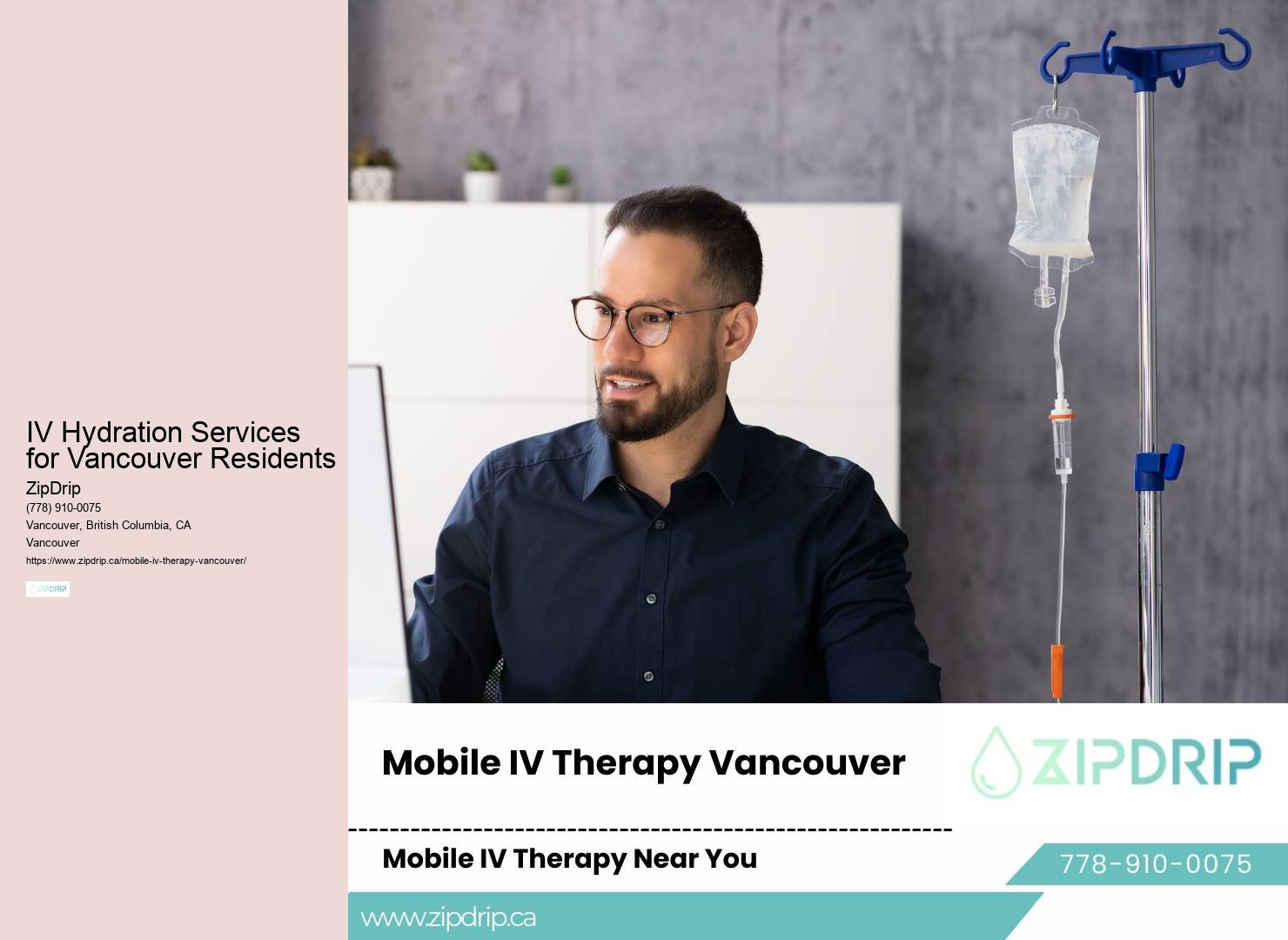 IV Drip for Health Vancouver