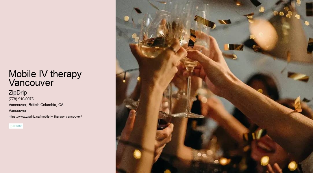 Vancouver mobile IV drip services