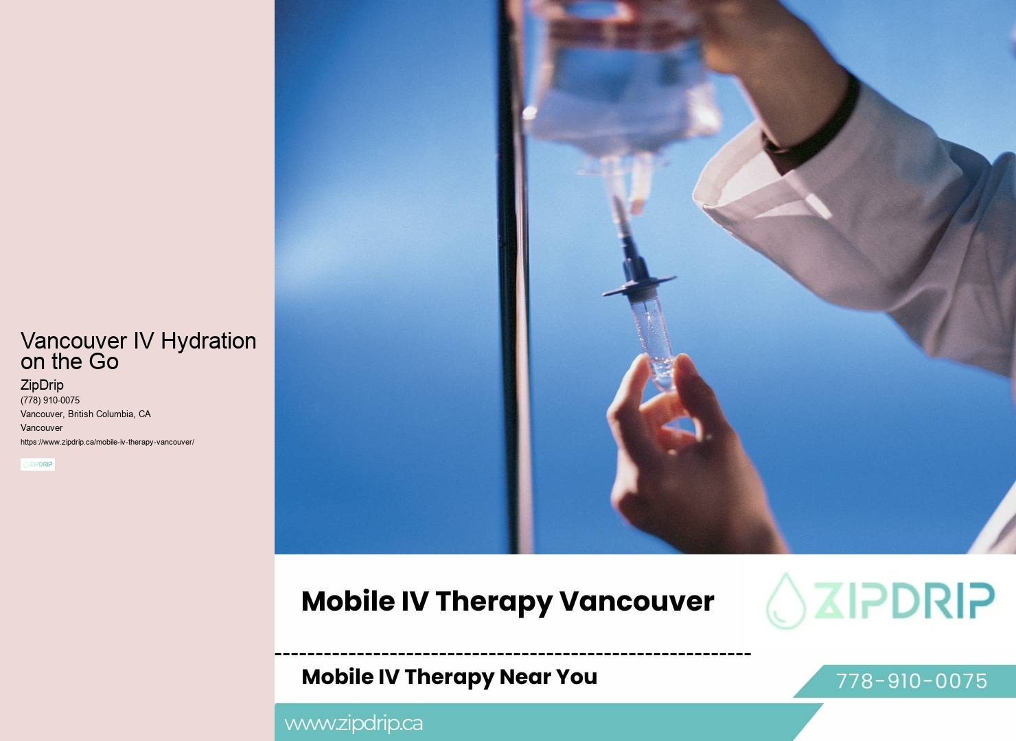 Vancouver Mobile Hydration Specialists