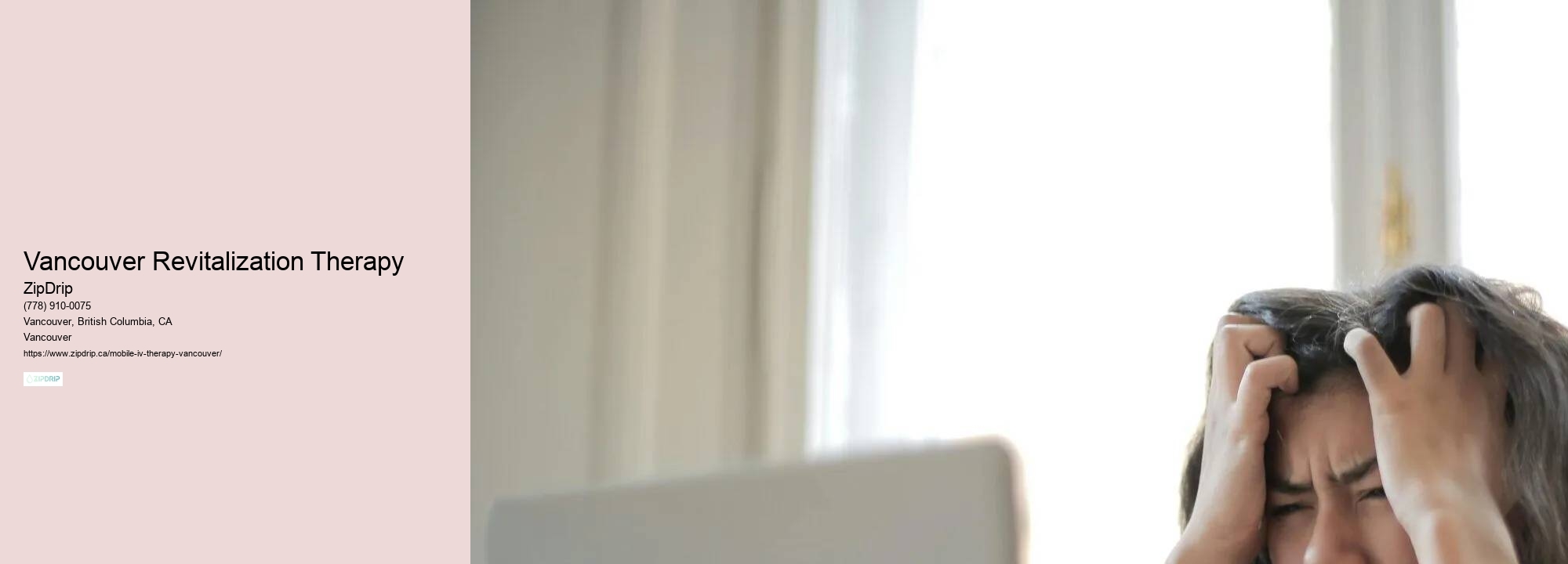 State-of-the-art IV Hydration on Wheels in Vancouver