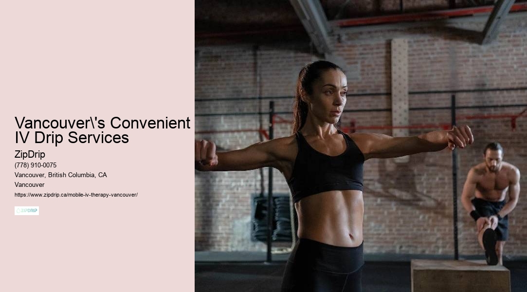 IV hydration infusion drip Vancouver